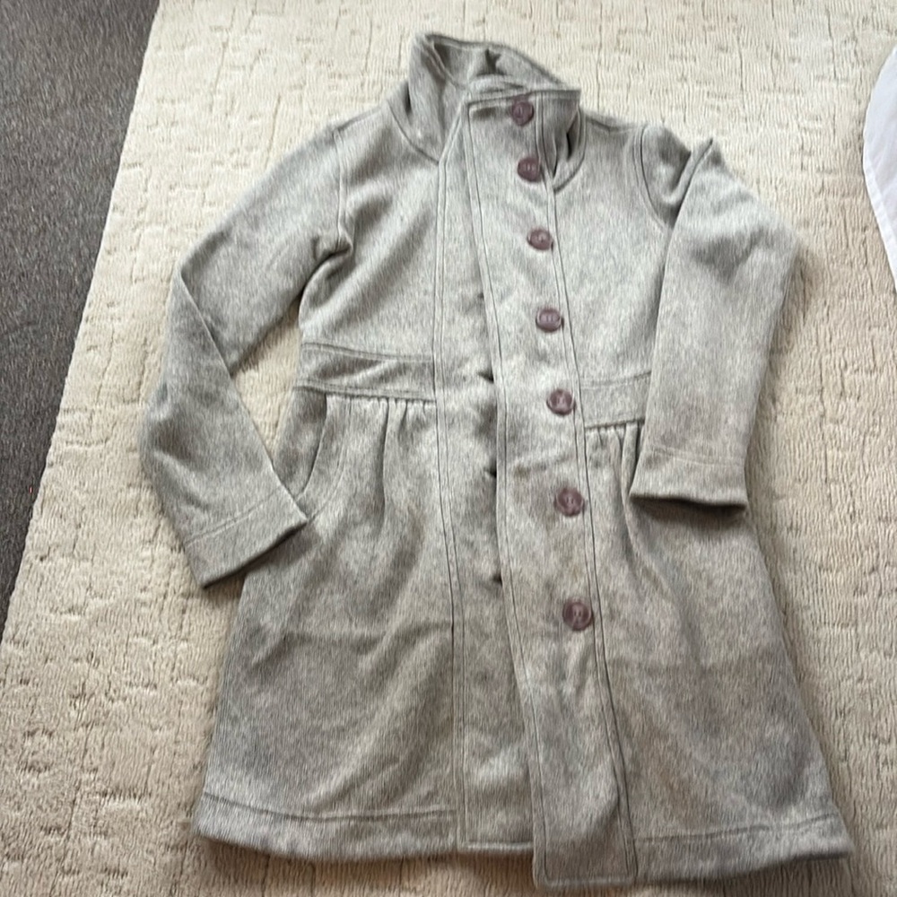 Patagonia Womens knee length better sweater Peacoat